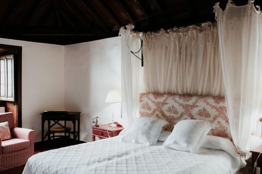 Tenerife film tv photoshoot locations bedroom rundown derelict untidy old poor double bed