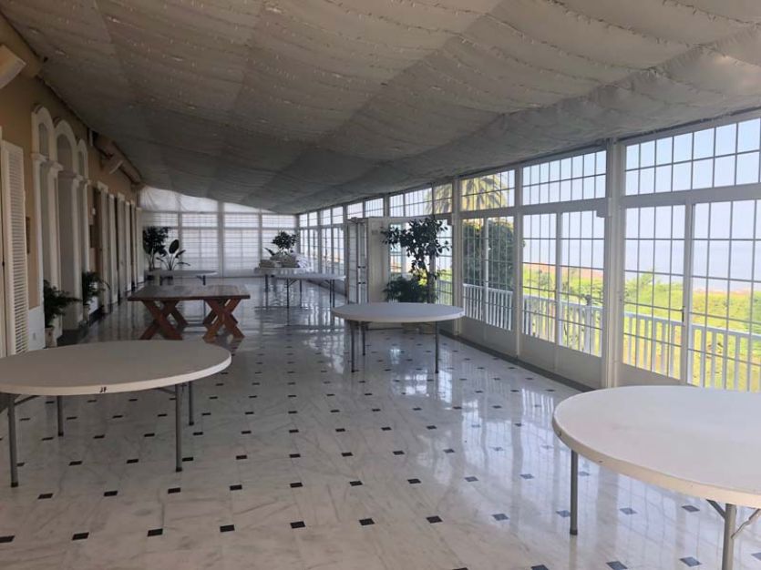 Tenerife localizaciones rodajes cine tv foto amplio sala cuarto de estar veranda terraza cubierta cristaleras 
