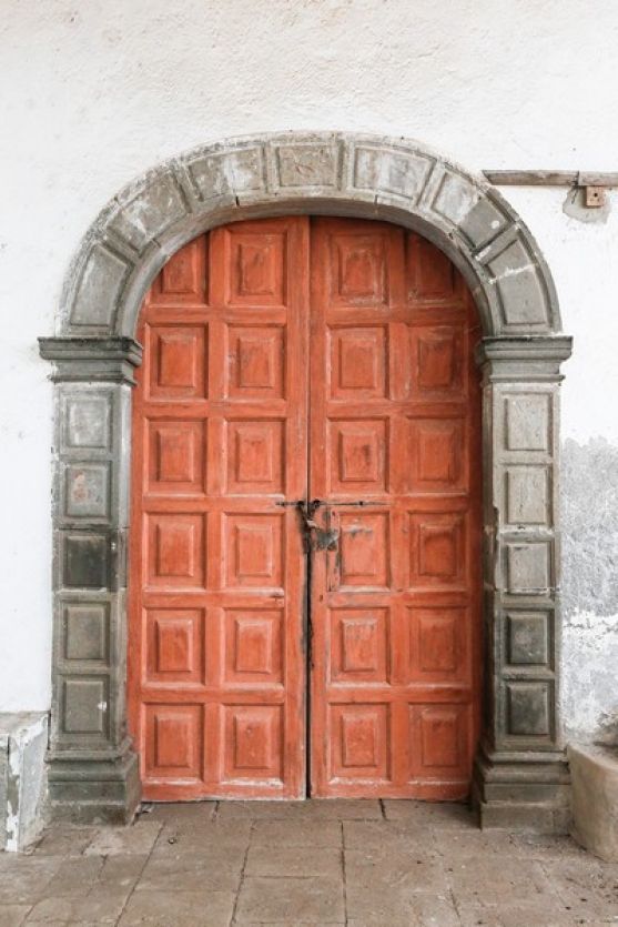 Tenerife localizaciones rodajes cine tv foto puerta arco piedra antiguo colonial