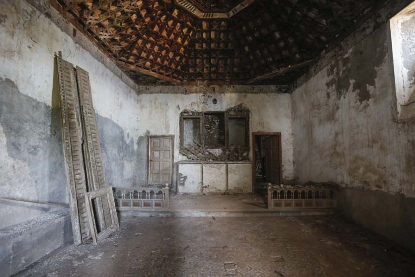 Tenerife localizaciones rodajes cine tv foto ruinas viejo descuidado abandonado en ruinas iglesia capilla madera labrada 