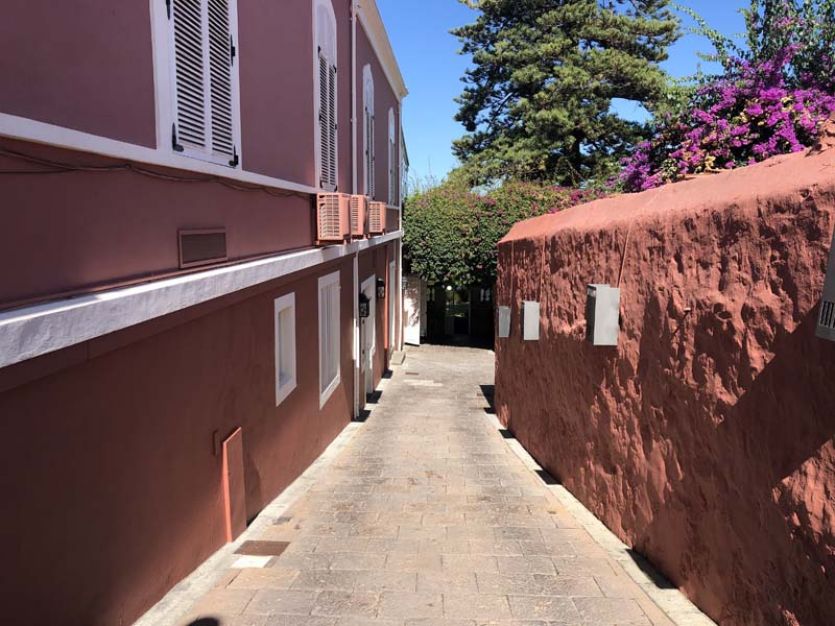 Tenerife localizaciones rodajes cine tv foto de época casa señorial solariega mansión entrada vehículos