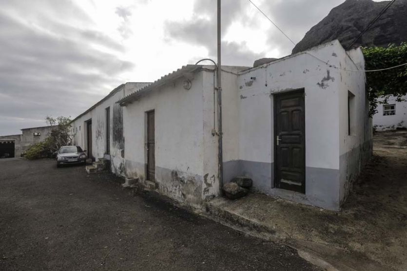 Tenerife localizaciones rodajes cine tv foto finca anexo dependencia almacén descuidado abandonado agrícola rural 1970s finca platanera América Latina