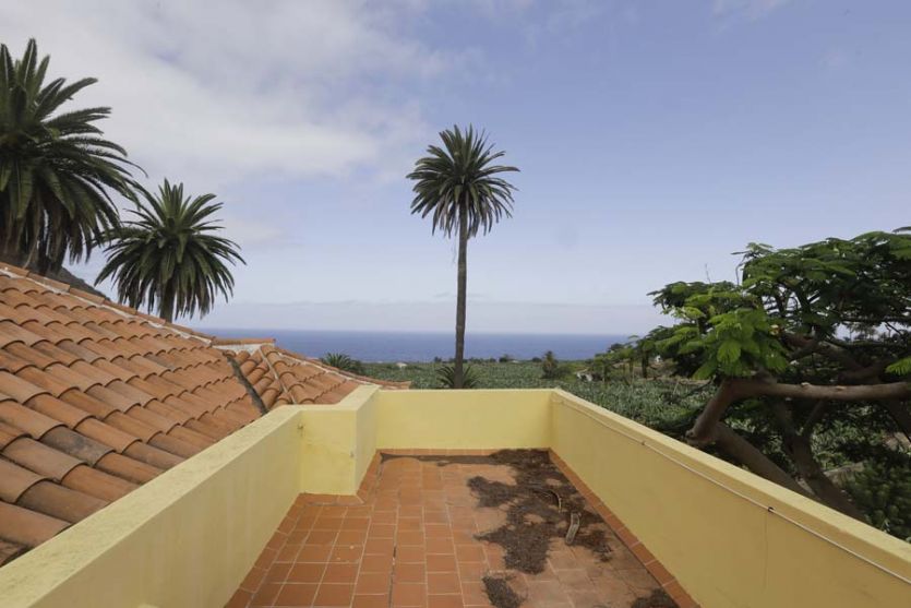 Tenerife localizaciones rodajes cine tv foto flat azotea vistas al mar finca platanera tropical palmeras árboles
